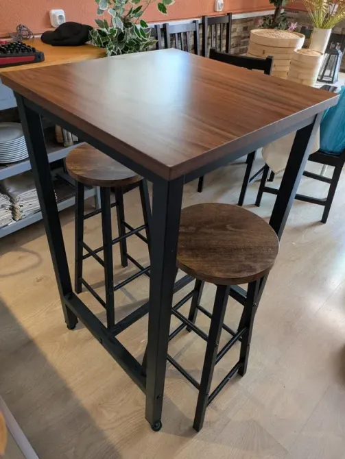 Mesa alta + 4 taburetes Benalmadena - foto 2