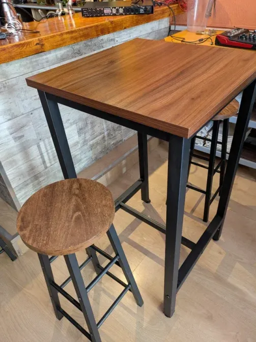 Mesa alta + 4 taburetes Benalmadena - foto 3