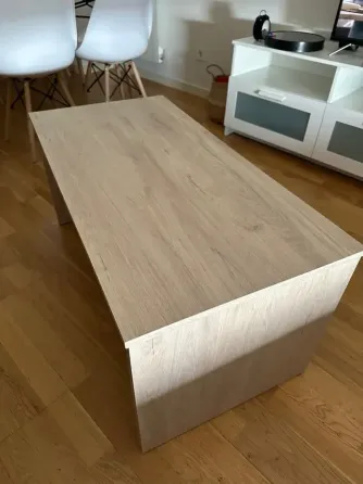 Mesa centro elevable beige Madrid