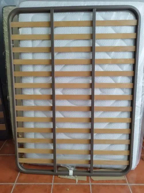 Somier Metálico Con Láminas de Madera Tarragona - foto 1