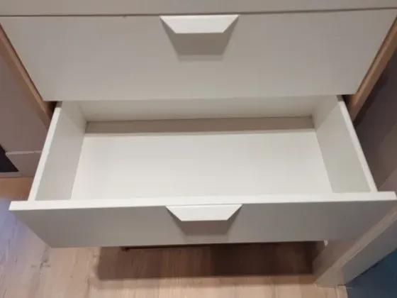 2 Cajoneras IKEA - Blanco/Madera Tarragona