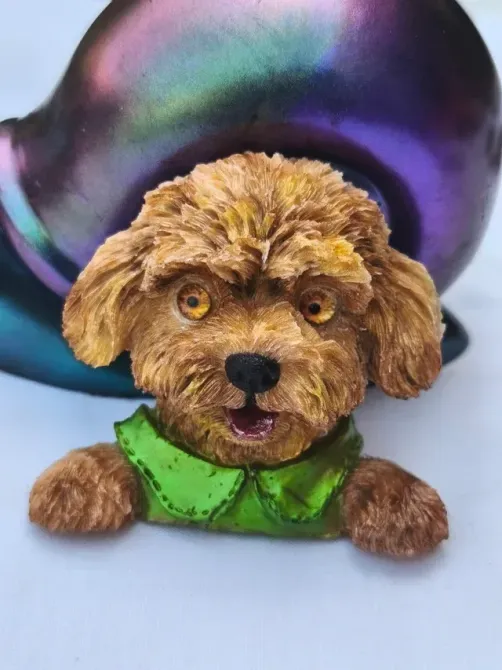 Figura perrito caniche con imán Cartagena - foto 1