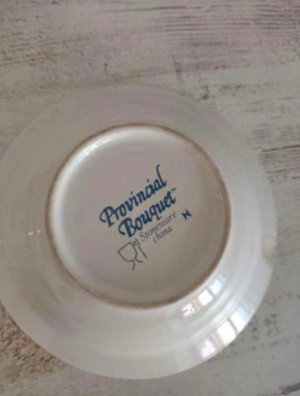 Plato postre hondo de porcelana Bilbao