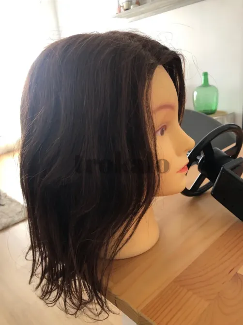 Maniquí cabeza pelo castaño mas soporte Santa Perpetua de Mogoda - foto 1
