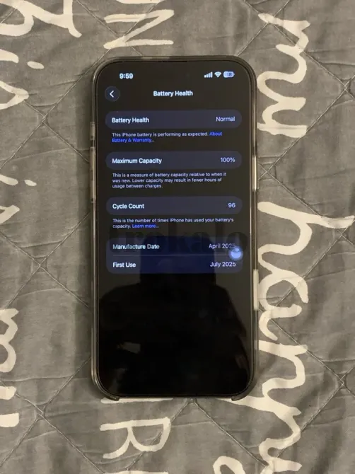 iPhone 16 Pro Max – Color Dorado Madrid - foto 3