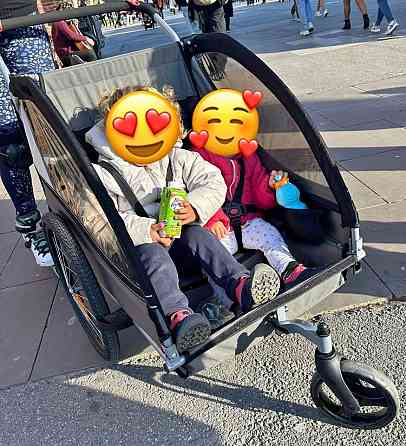 Remolque para dos niños 2 en 1 Calafell