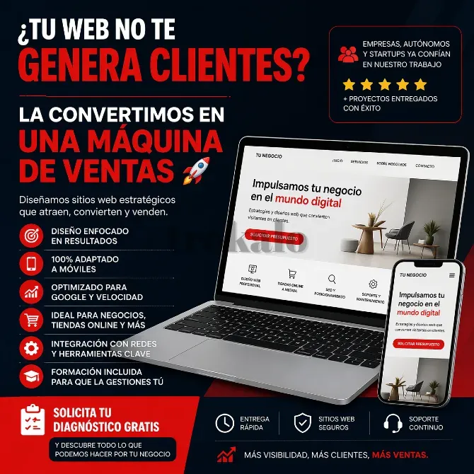 Creamos Páginas Web Que SÍ Generan Clientes (no Solo Visitas) Murcia - foto 1