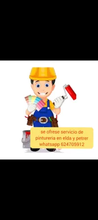 Se Ofrece Servicio de Pintutereria Elda