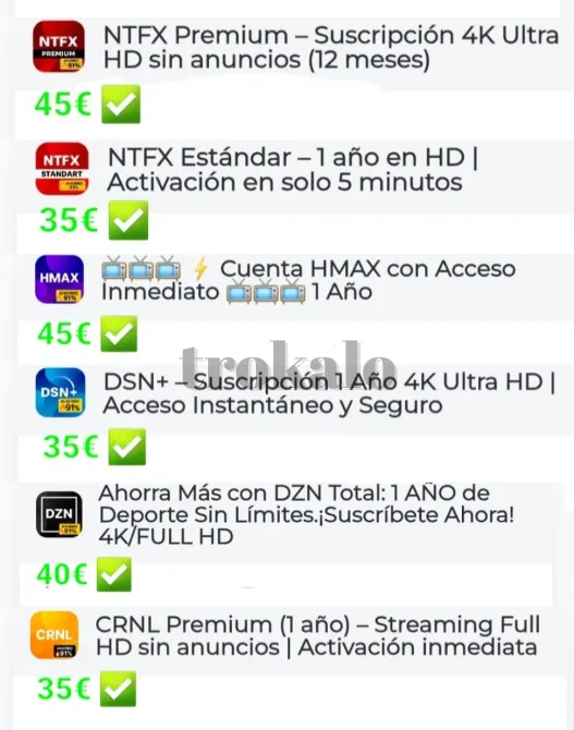 Cuentas Stream Baratas Madrid - foto 2