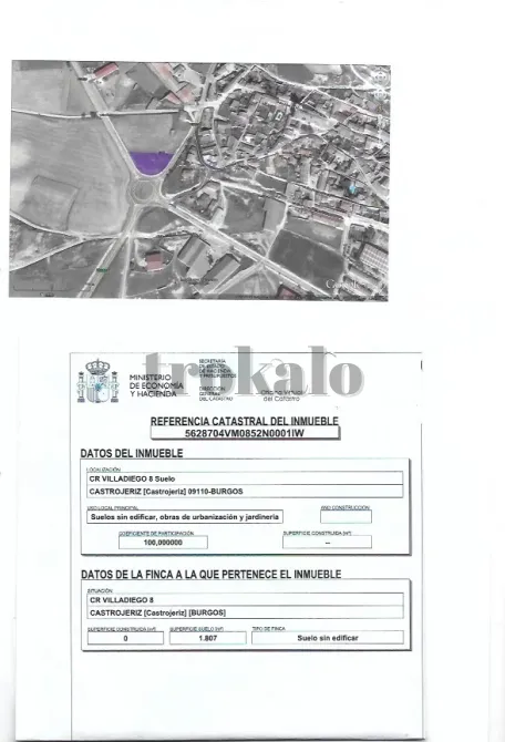 Castrojeriz BU. Terreno Urbano Consolidado Uso Industrial Burgos - foto 4