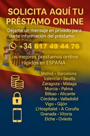 Oferta DE Credito Entre Particulares Whatsapp: + 