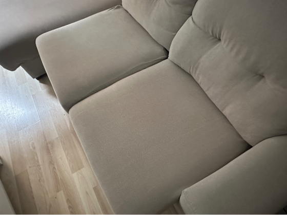 Sofá Chaislongue 3 Plazas Gris Madrid