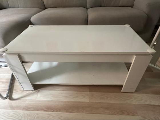 Mesa de Centro Blanca Madrid