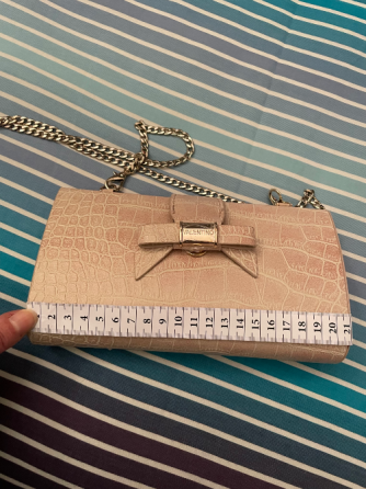 Bolso Fiesta Con Cadena Beige Ribarroja del Turia