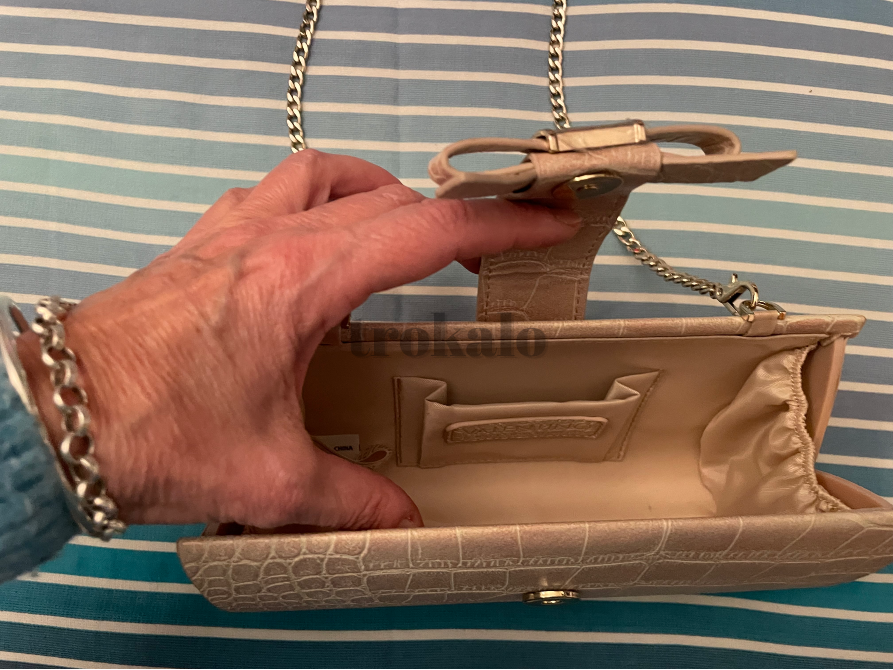 Bolso Fiesta Con Cadena Beige Ribarroja del Turia - foto 3