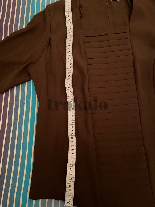 Conjunto Señora Falda y Blusa Marrón Ribarroja del Turia - foto 6