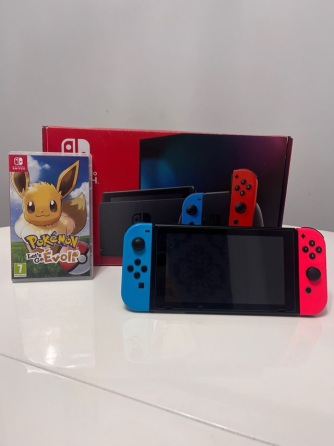 Nintendo Switch + Lets Go Evee Madrid