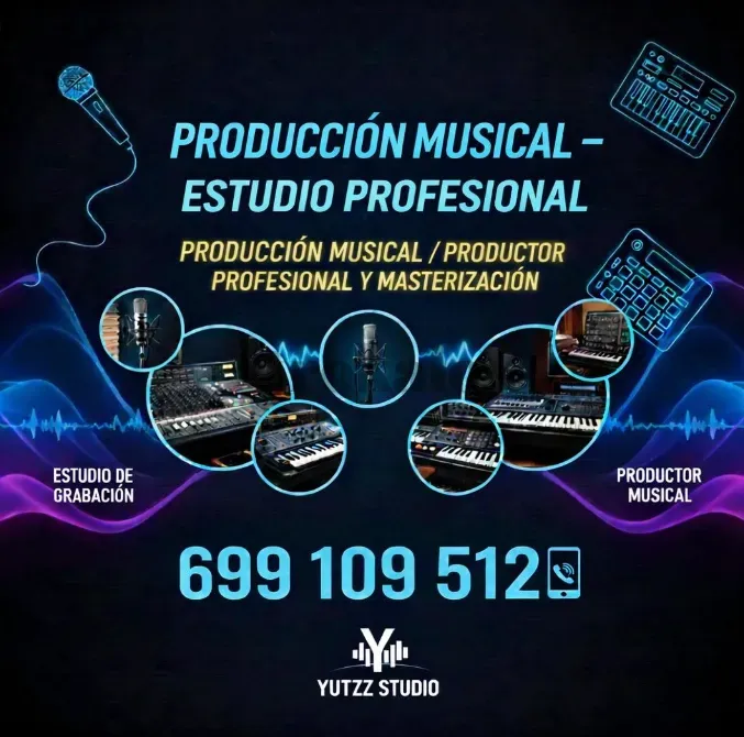 Estudio Grabación Profesional - Producción Musical Barcelona - foto 1