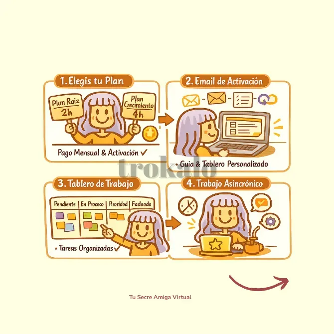 Secretaria Virtual Asincrónica Para Emprendedoras y Pymes Barcelona - foto 2