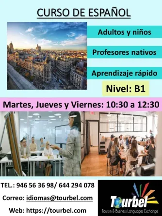 Cursos DE Español Getxo