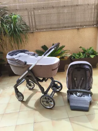 Carricoche Con Capazo y Silleta Inglesina Aptica Murcia