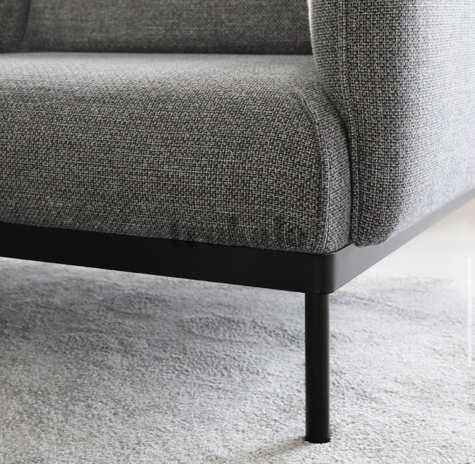 Sofá de 2 Plazas Gris Barcelona - foto 5