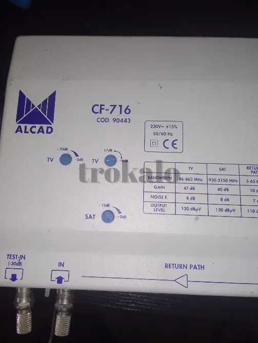 Amplificador DE Potencia DE LA Señal DE Antena Santa Cruz de Tenerife - foto 1