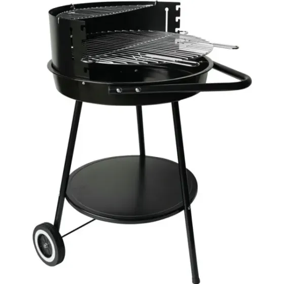 Barbacoa Carbon Redonda Ruedas 82X Zaragoza