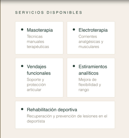 Fisioterapia Deportiva Valdemoro