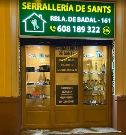 Cerrajería de Sants Rambla Badal Barcelona