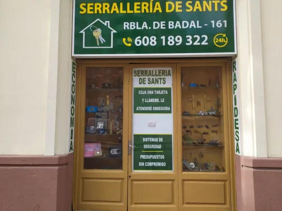 Cerrajería de Sants Rambla Badal Barcelona