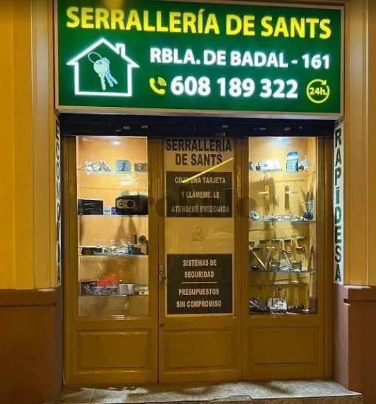 Cerrajería de Sants Rambla Badal Barcelona - foto 1