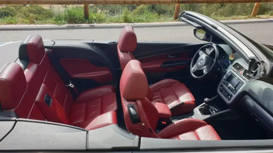 Volkswagen Eos Cabrio 1.4 Tsi 122Cv | Etiqueta C | Cuero Rojo | Itv 2026 | 6.950€ Malaga