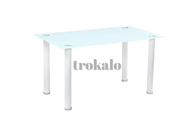 Mesa Cristal Blanca Jaen - foto 1