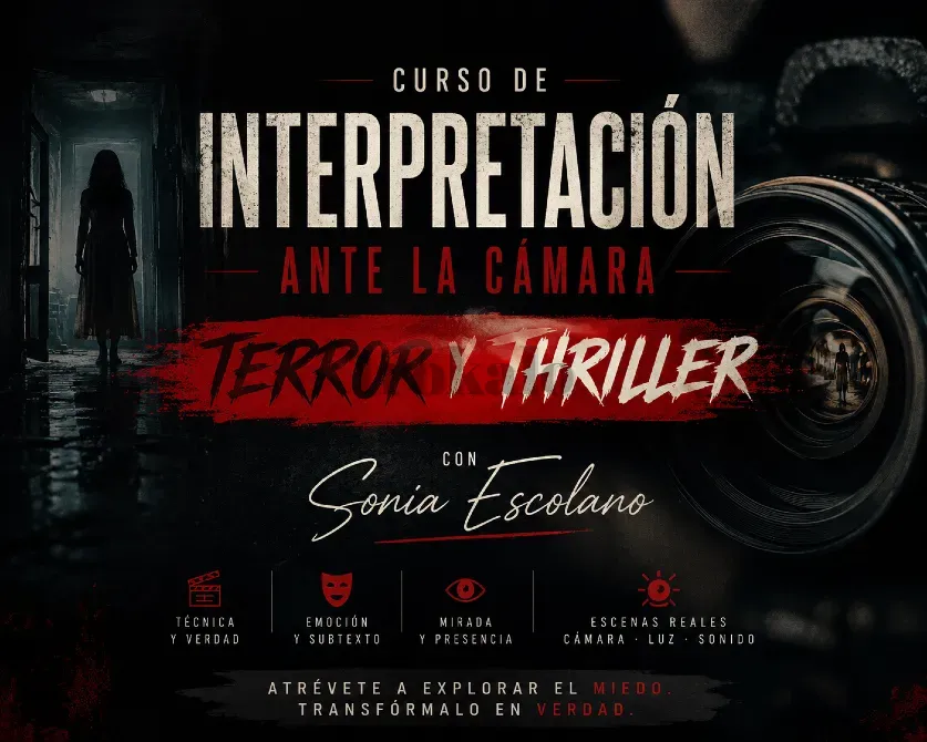 Curso DE Interpretación Ante LA Cámara Terror & Thriller Madrid - foto 1
