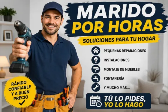 Marido Por Horas – Reparaciones y Bricolaje a Domicilio Bilbao