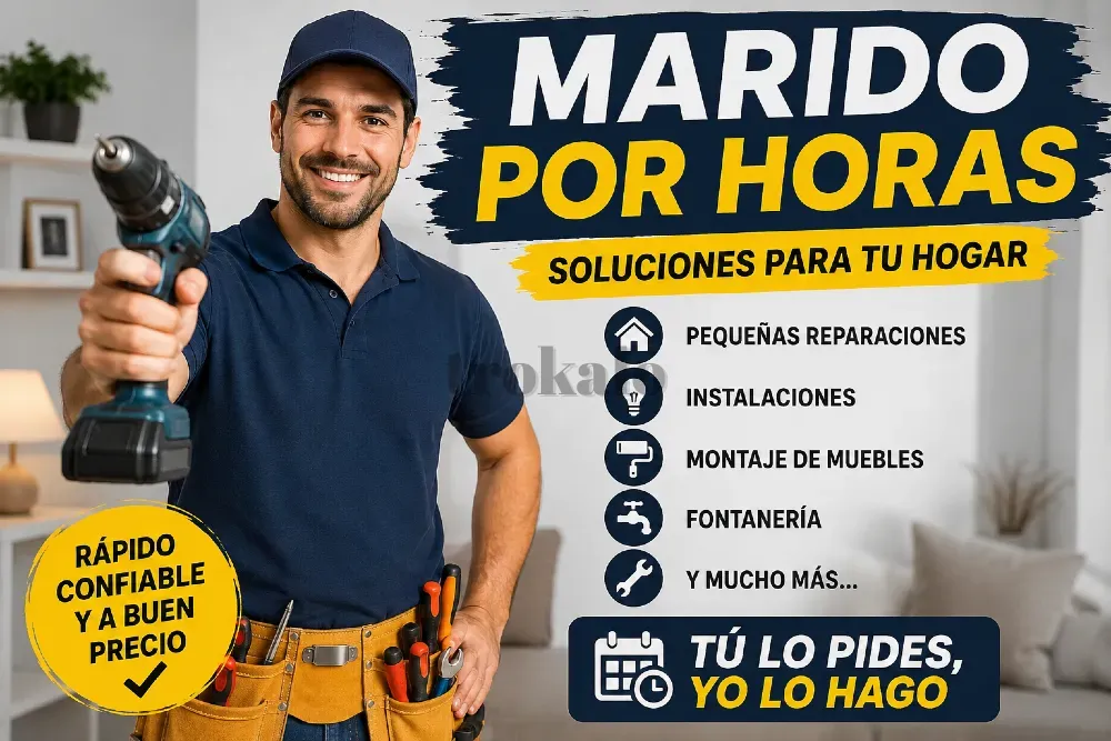 Marido Por Horas – Reparaciones y Bricolaje a Domicilio Bilbao - foto 1
