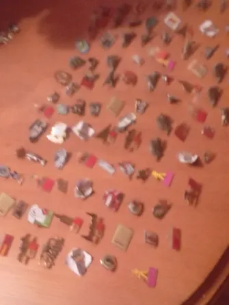 Lote de 100 Pins Variados Pontevedra