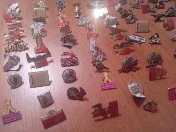 Lote de 100 Pins Variados Pontevedra