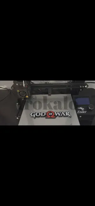 Logo God of War Impreso 3D Alicante - foto 1