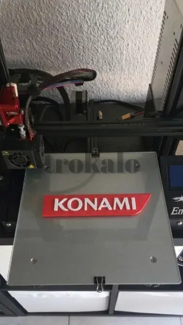 Logo Konami Impreso en 3D Alicante - foto 1