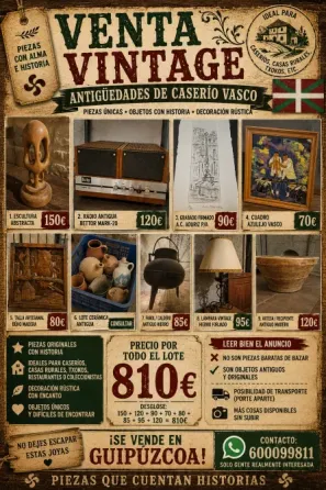 Muebles Vintage San Sebastian