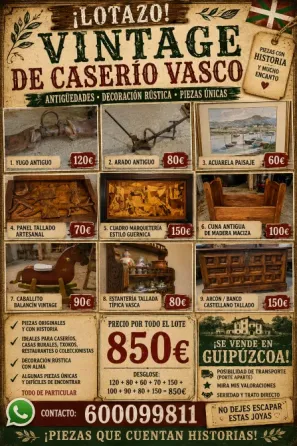 Muebles Vintage San Sebastian