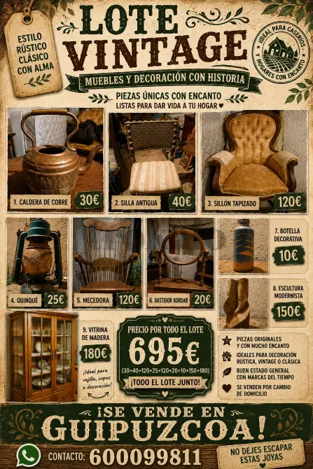 Muebles Vintage San Sebastian - foto 3
