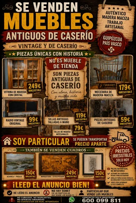 Muebles Vintage San Sebastian - foto 4