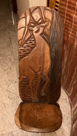 Silla de Madera Africana Sevilla