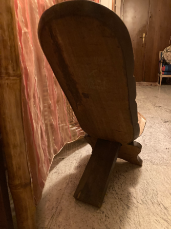 Silla de Madera Africana Sevilla