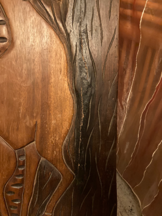 Silla de Madera Africana Sevilla