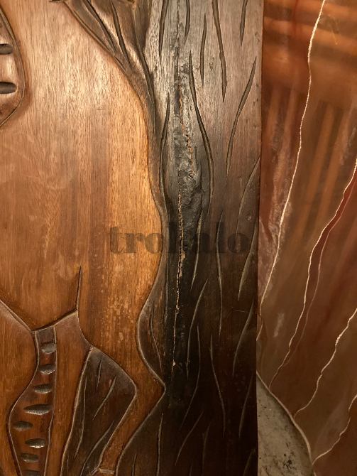 Silla de Madera Africana Sevilla - foto 4