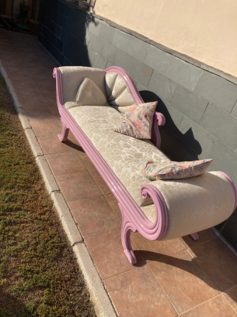 Sofá Chaise Longue Con Brocado Sevilla
